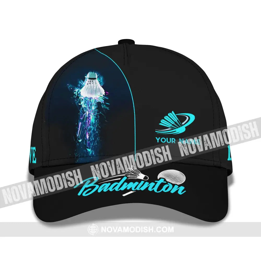 Unisex Cap Personalized Badminton Cap Badminton Classic Cap Badminton Hat Gift for Badminton Lovers T-Shirt