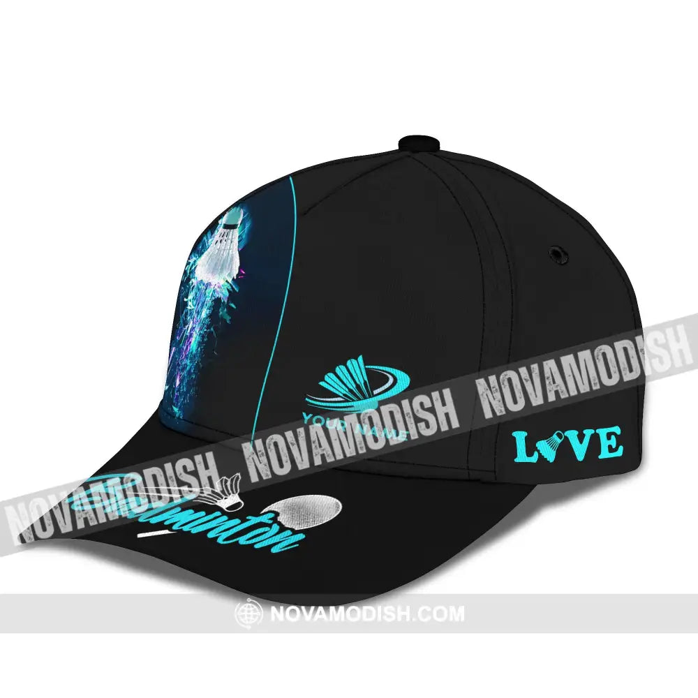 Unisex Cap Personalized Badminton Cap Badminton Classic Cap Badminton Hat Gift for Badminton Lovers T-Shirt