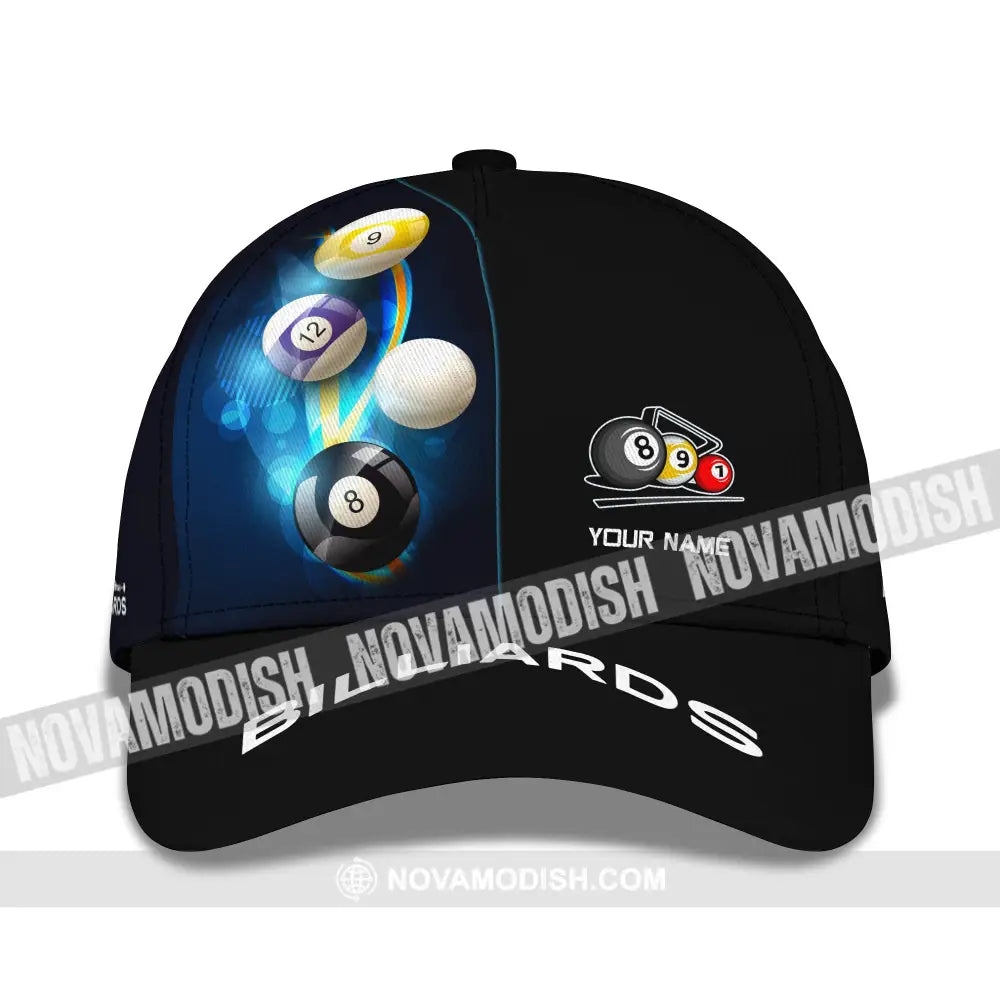 Unisex Cap Personalized Billiards Classic Hat Gift For Lovers T-Shirt