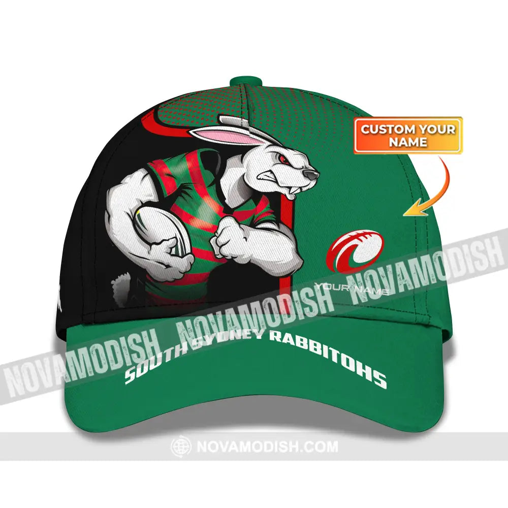 Unisex Cap Personalized Football South Sydney Rabbitohs Classic Hat Gifts T-Shirt