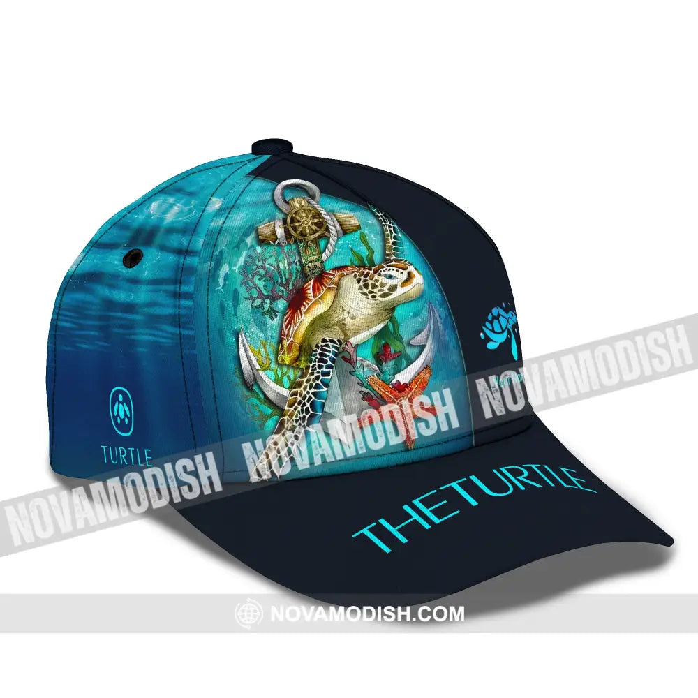 Unisex Cap Personalized Turtle Love Classic Sea Animal Hat Lover Gifts T-Shirt