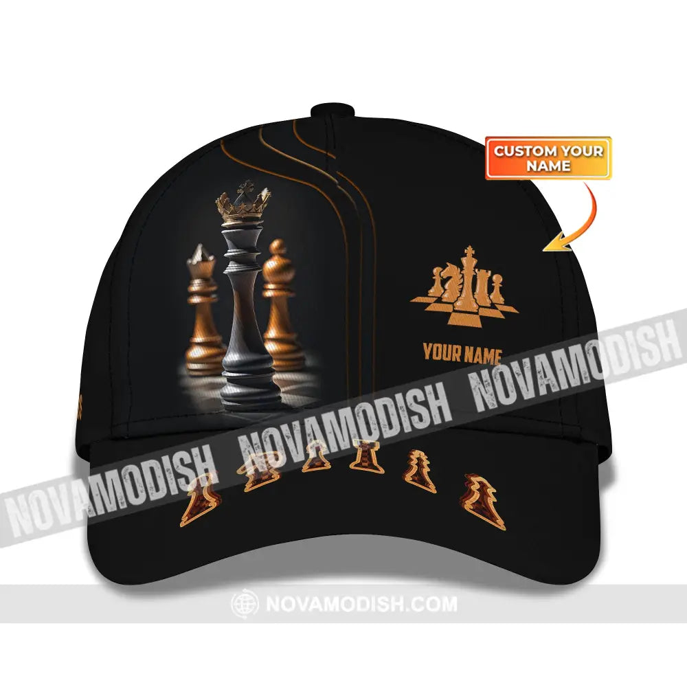 Unisex Chess Classic Cap Custom Hat Lover Gift T-Shirt