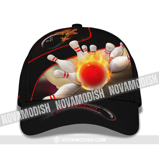 Unisex Classic Cap Bowling Hat For Lovers T-Shirt