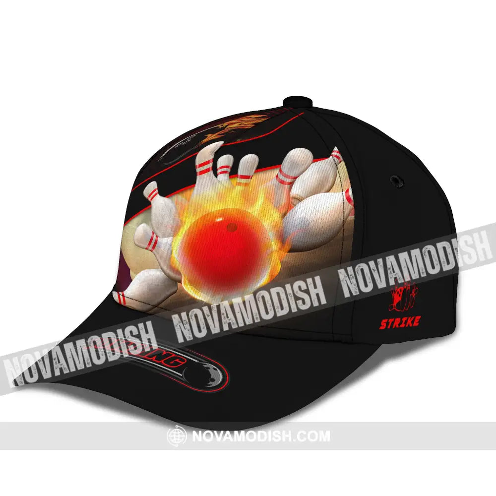 Unisex Classic Cap Bowling Hat For Lovers T-Shirt