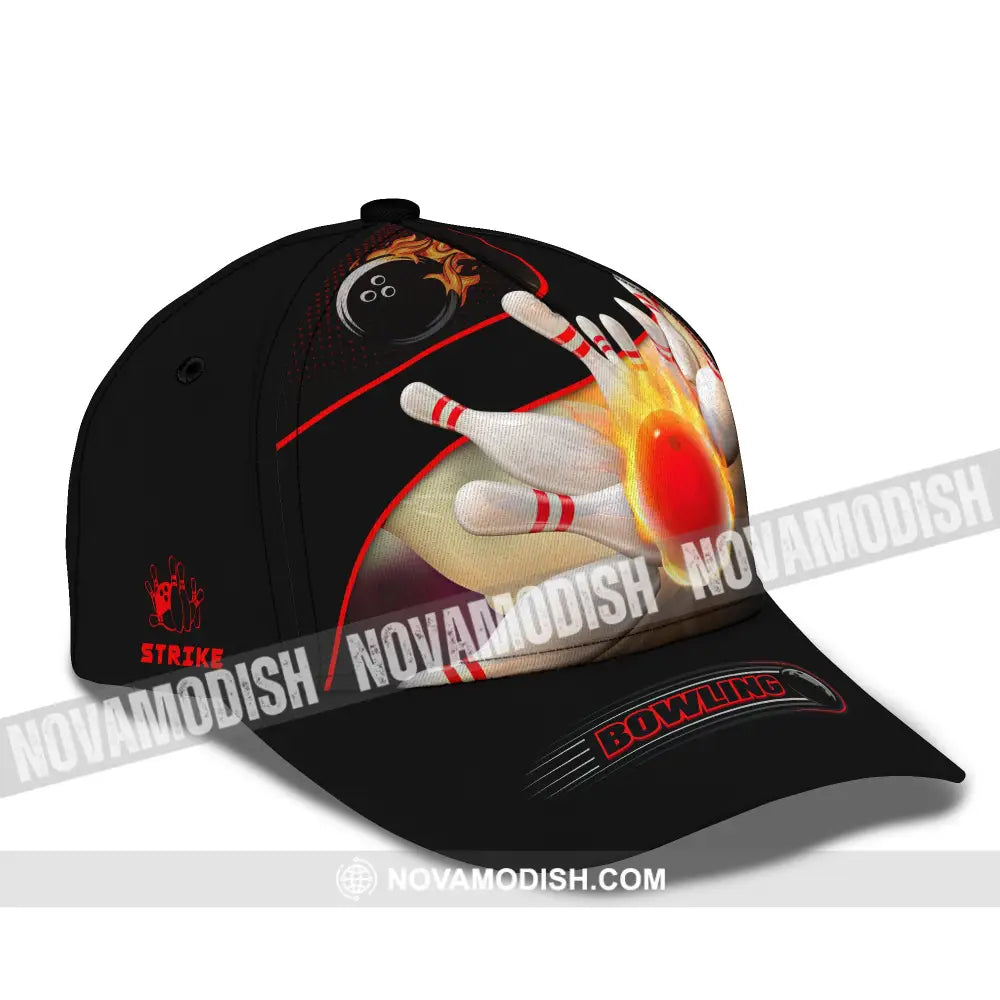 Unisex Classic Cap Bowling Hat For Lovers T-Shirt