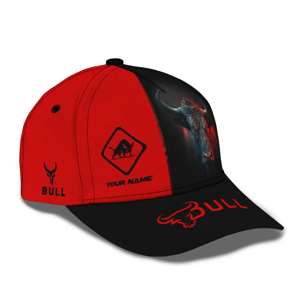 Unisex Classic Cap Bull Hat For Lovers T-Shirt
