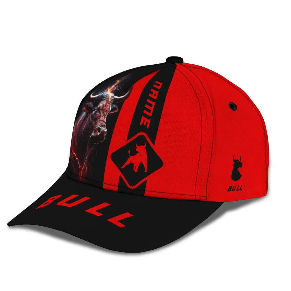 Unisex Classic Cap Bull Hat For Lovers T-Shirt