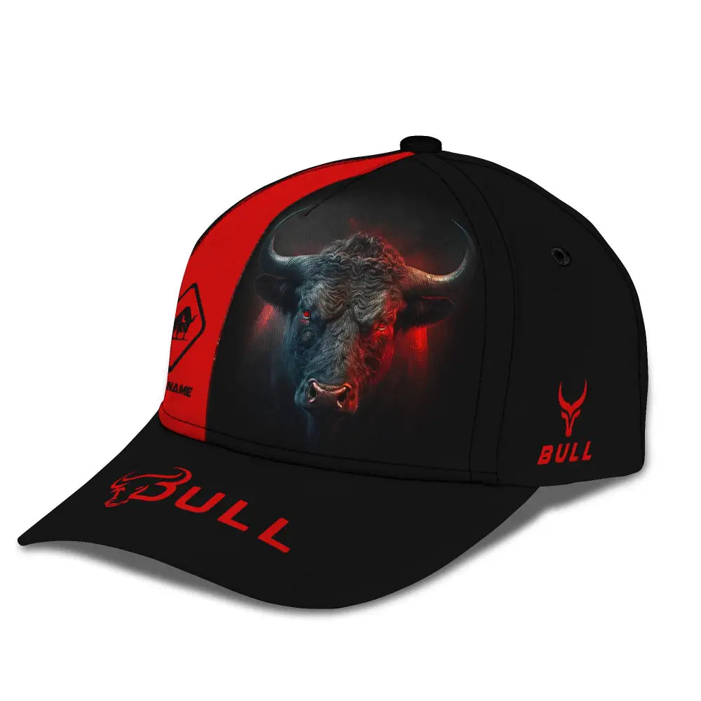 Unisex Classic Cap Bull Hat For Lovers T-Shirt