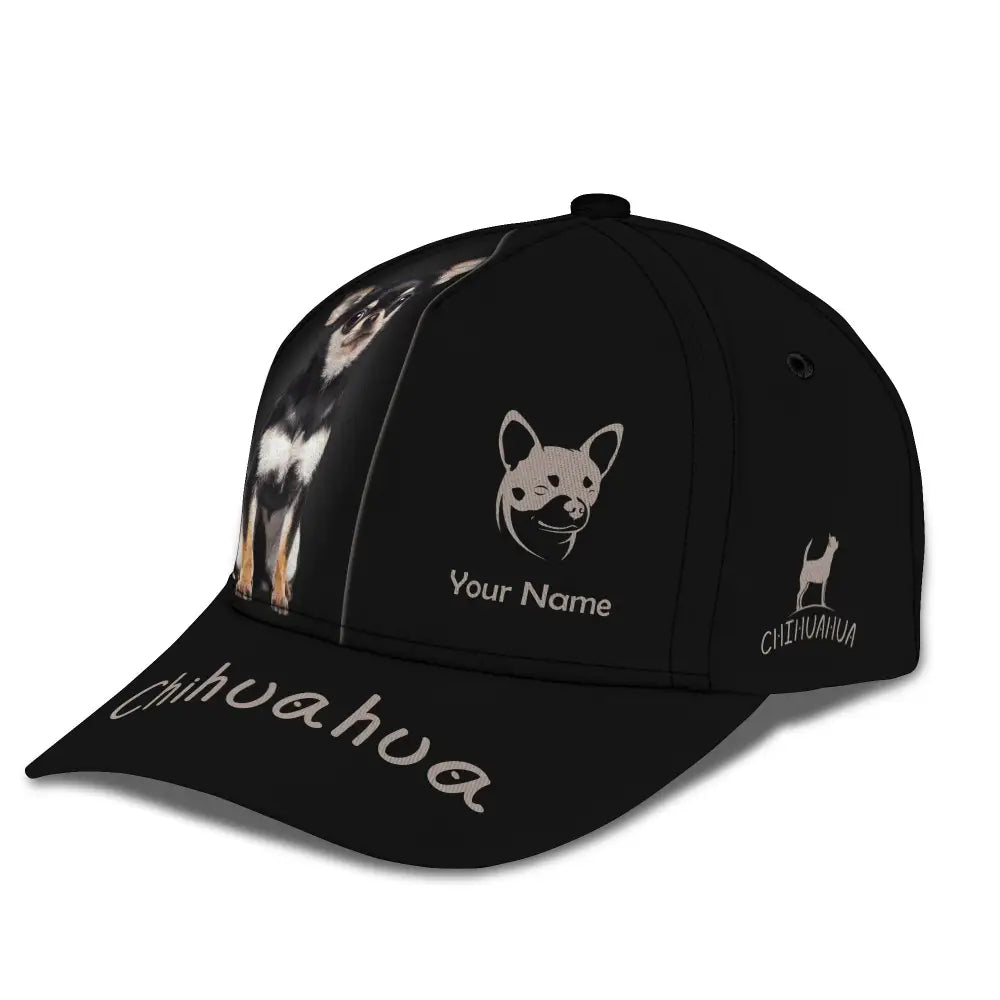 Unisex Classic Cap Chihuahua Hat For Dog Lovers T-Shirt