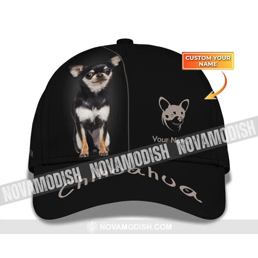 Unisex Classic Cap Chihuahua Hat For Dog Lovers T-Shirt