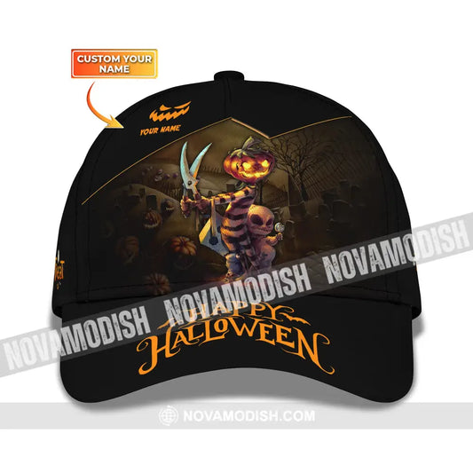 Unisex Classic Cap Custom Halloween Hat For T-Shirt