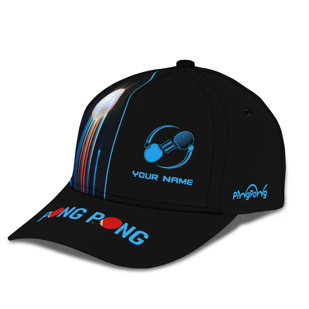 Unisex Classic Cap Custom Name - Ping Pong Club Gifts For Lovers T-Shirt