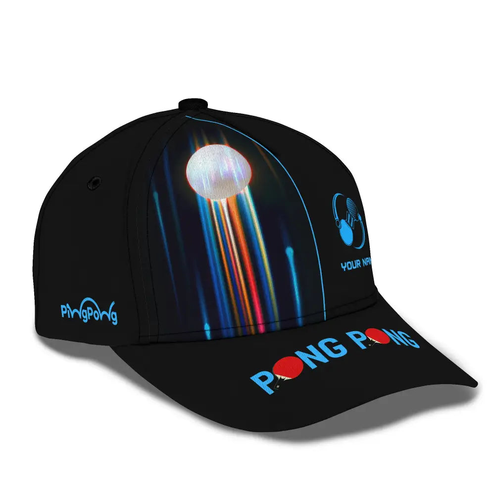 Unisex Classic Cap Custom Name - Ping Pong Club Gifts For Lovers T-Shirt