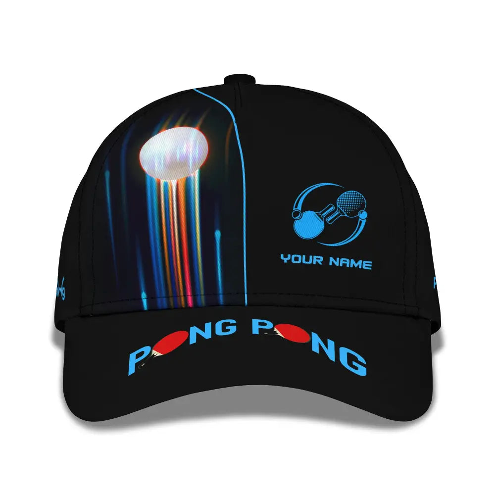 Unisex Classic Cap Custom Name - Ping Pong Club Gifts For Lovers T-Shirt