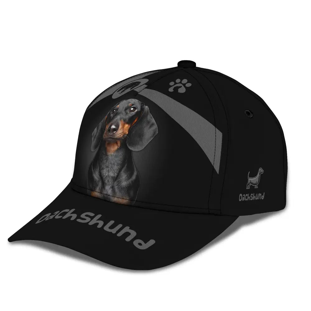 Unisex Classic Cap Dachshund Hat For Dog Lovers T-Shirt
