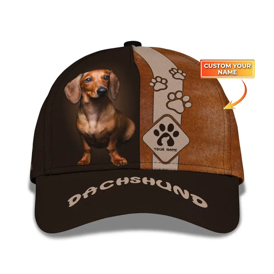 Unisex Classic Cap Dachshund Hat For Dog Lovers T-Shirt