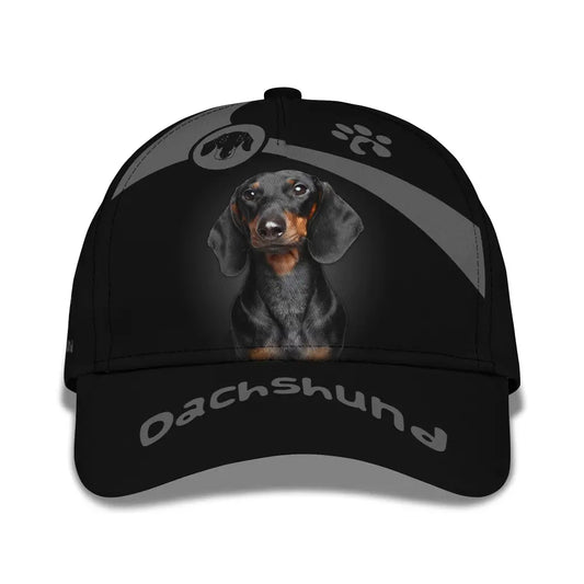 Unisex Classic Cap Dachshund Hat For Dog Lovers T-Shirt