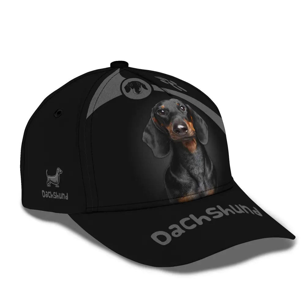 Unisex Classic Cap Dachshund Hat For Dog Lovers T-Shirt