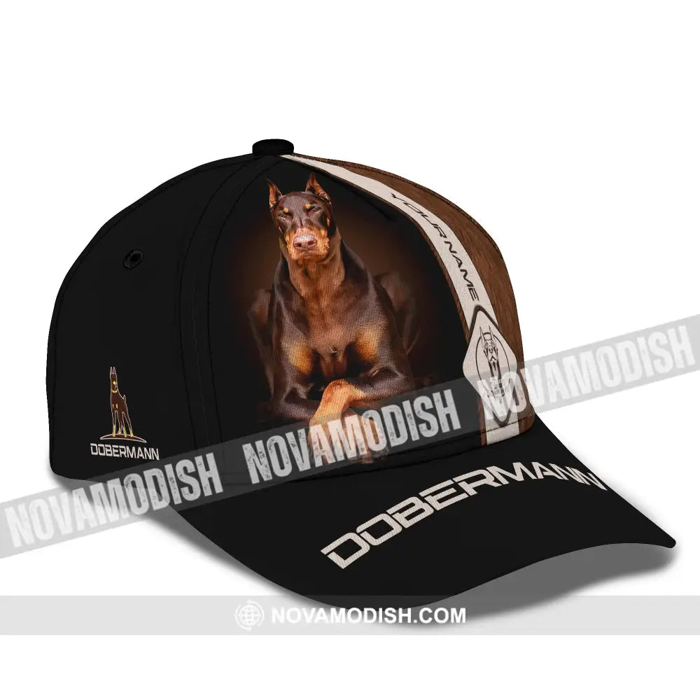 Unisex Classic Cap Dobermann Hat For Dog Lovers T-Shirt