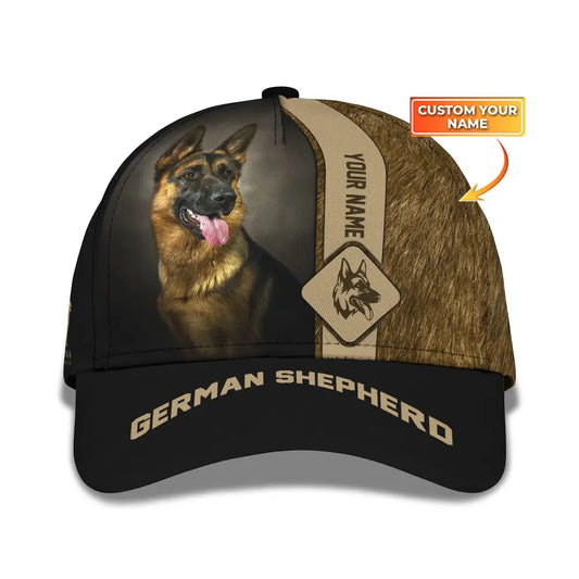 Unisex Classic Cap German Shepherd Hat For Dog Lovers T-Shirt