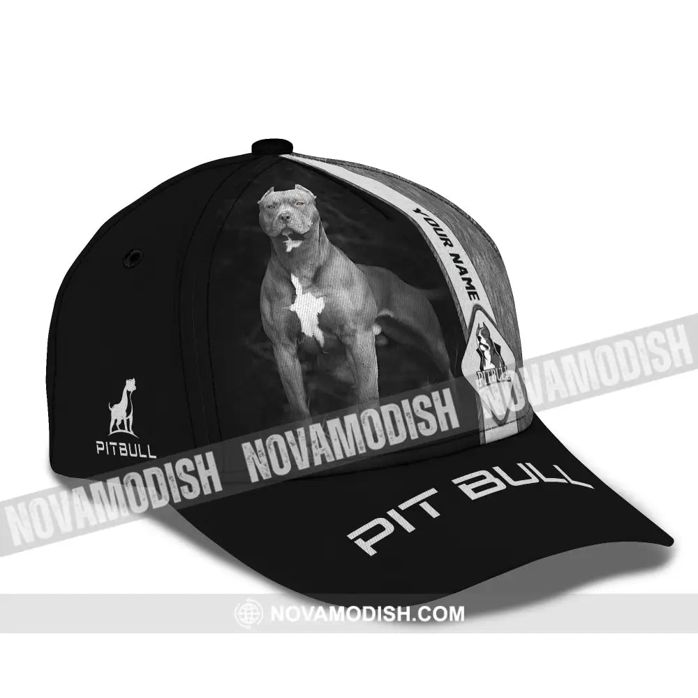 Unisex Classic Cap Pit Bull Hat For Dog Lovers T-Shirt