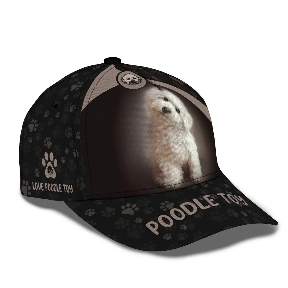 Unisex Classic Cap Poodle Toy Hat For Dog Lovers T-Shirt