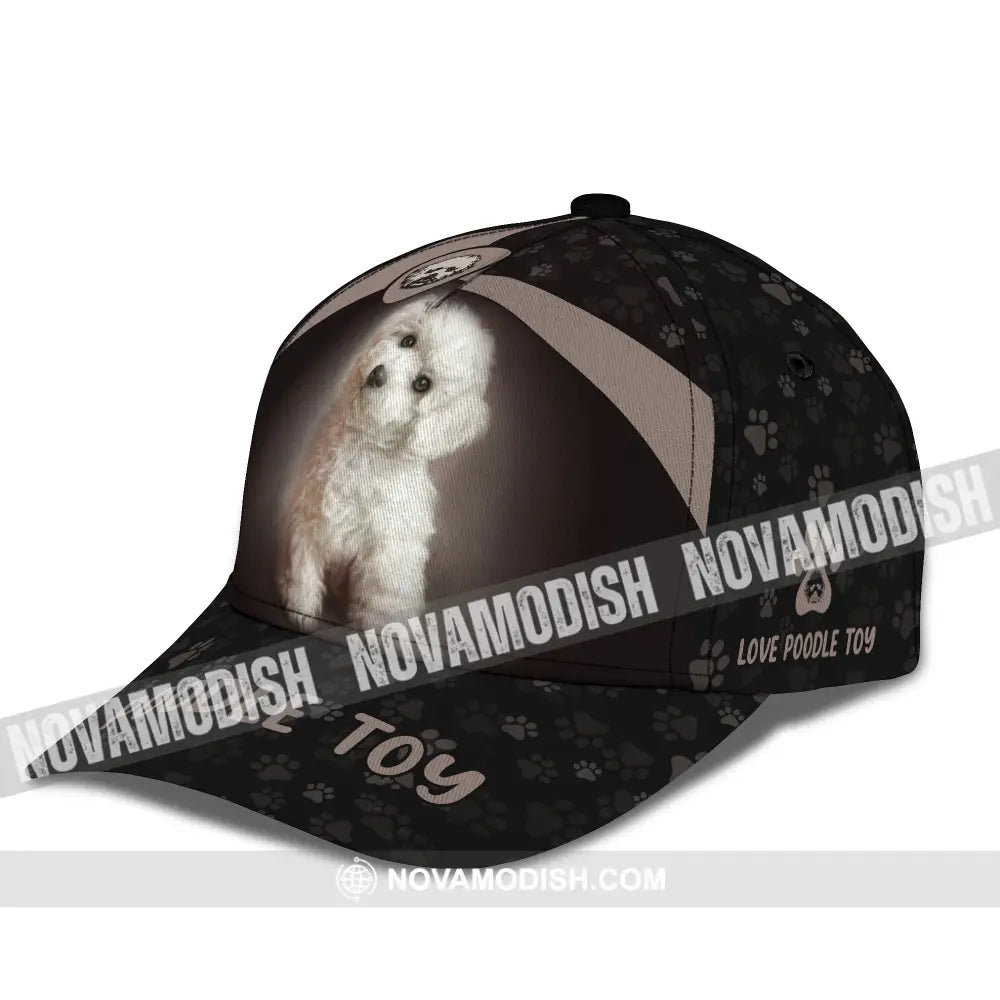 Unisex Classic Cap Poodle Toy Hat For Dog Lovers T-Shirt