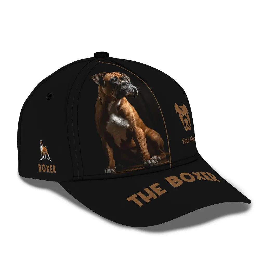 Unisex Classic Cap The Boxer Hat For Dog Lovers T-Shirt