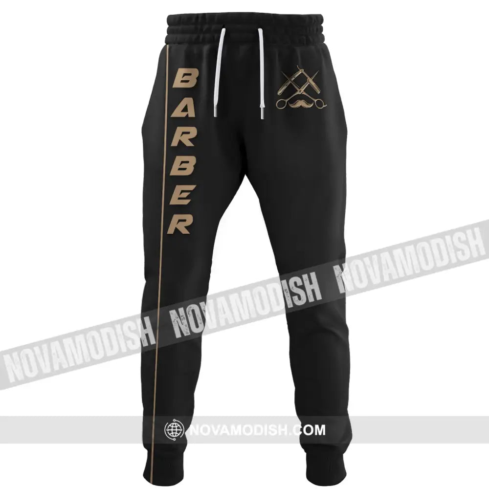 Unisex Clothing Barber Jogger Sportwear Pant For Men And Women Pants