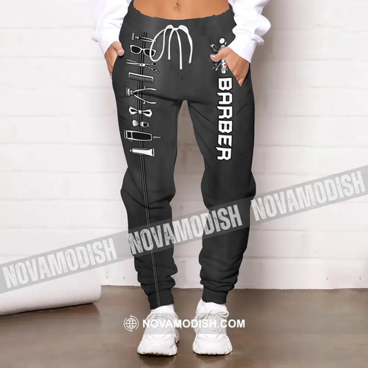 Unisex Clothing Barber Jogger Sportwear Pant For Men And Women Pants