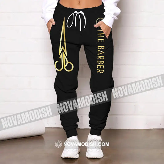 Unisex Clothing Barber Jogger Sportwear Pant For Men And Women Pants