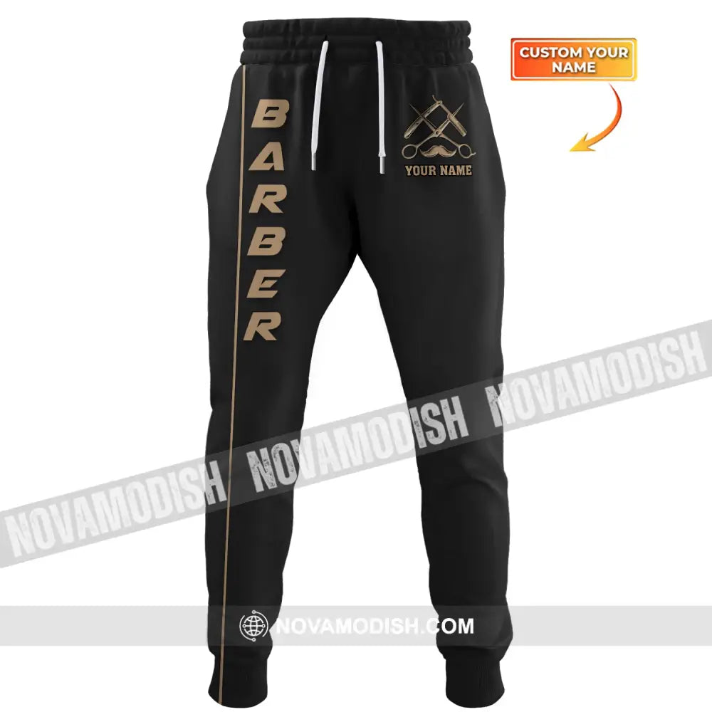 Unisex Clothing Barber Jogger Sportwear Pant For Men And Women Pants