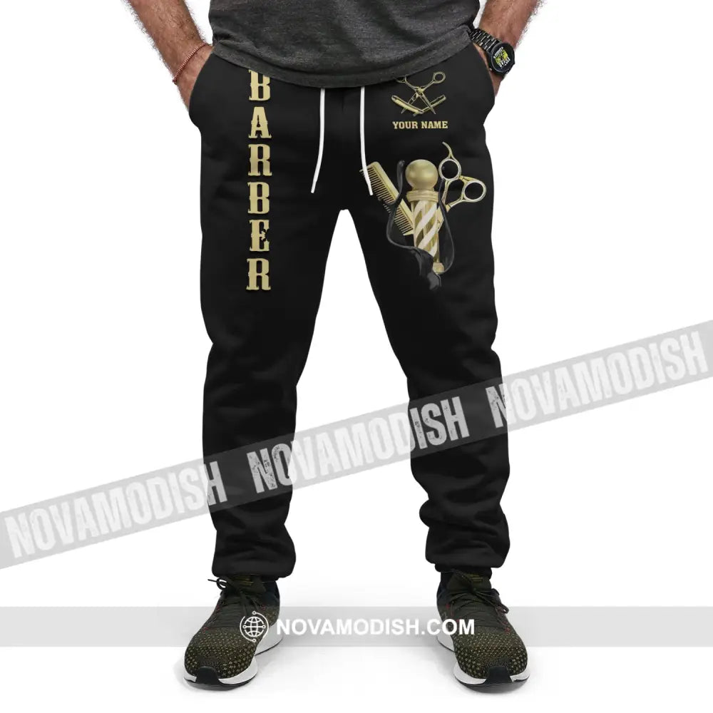 Unisex Clothing Barber Jogger Sportwear Pant For Men And Women Pants