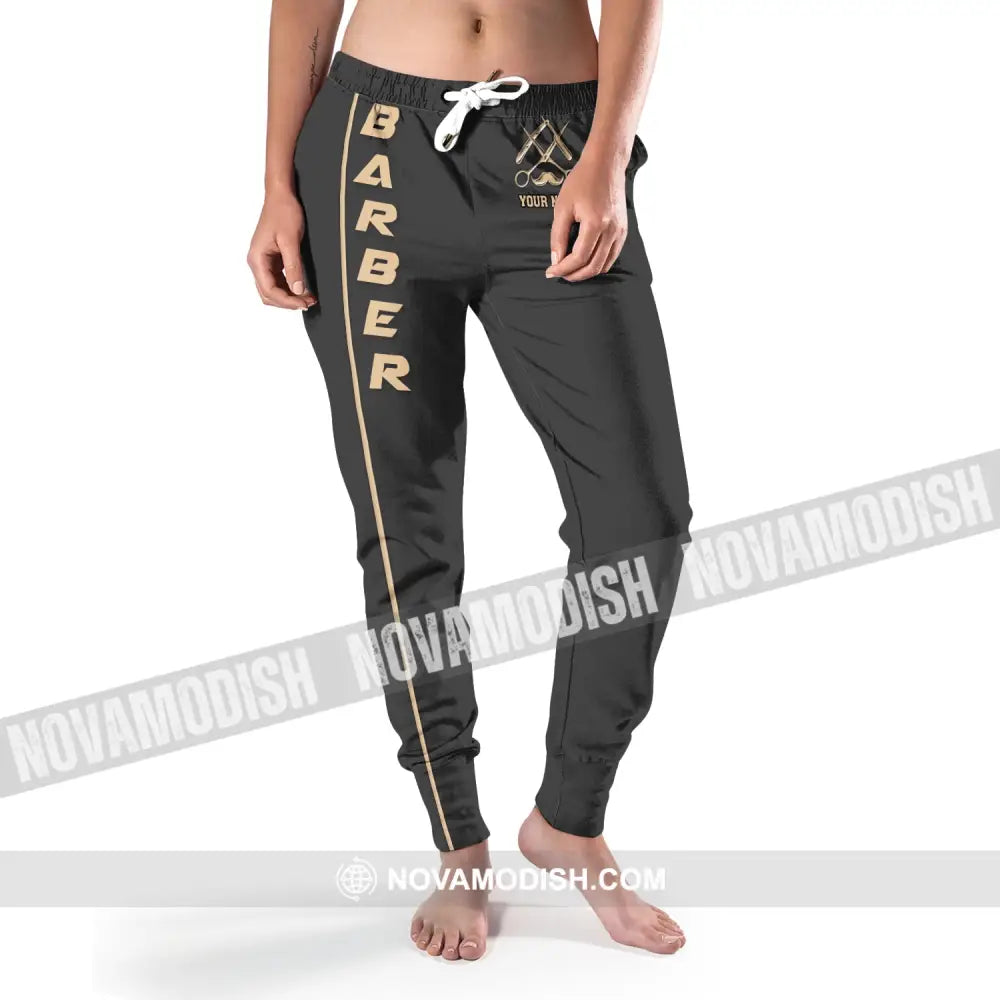 Unisex Clothing Barber Jogger Sportwear Pant For Men And Women Pants