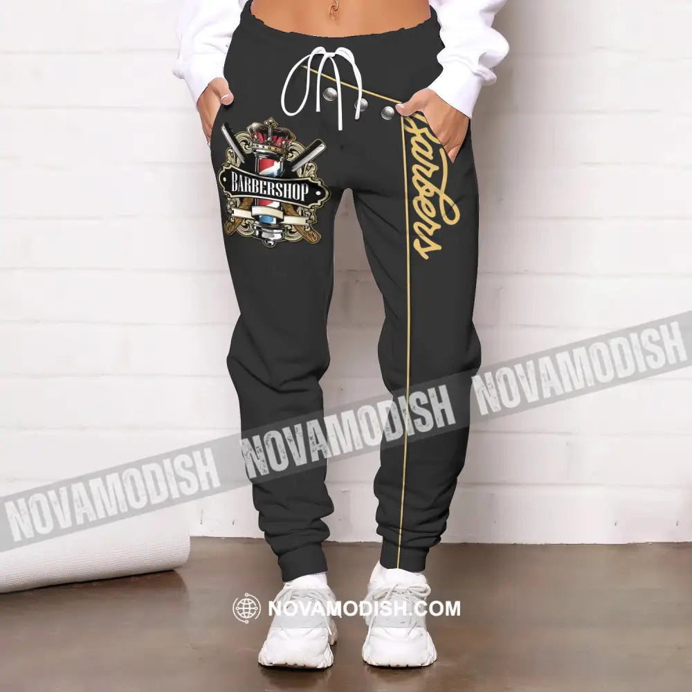 Unisex Clothing Barber Jogger Sportwear Pant For Men And Women Pants