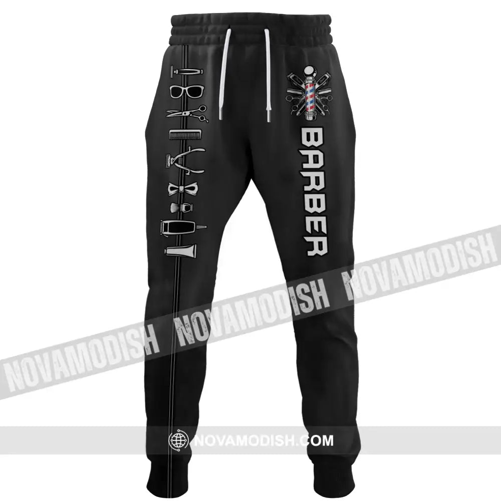 Unisex Clothing Barber Jogger Sportwear Pant For Men And Women Pants