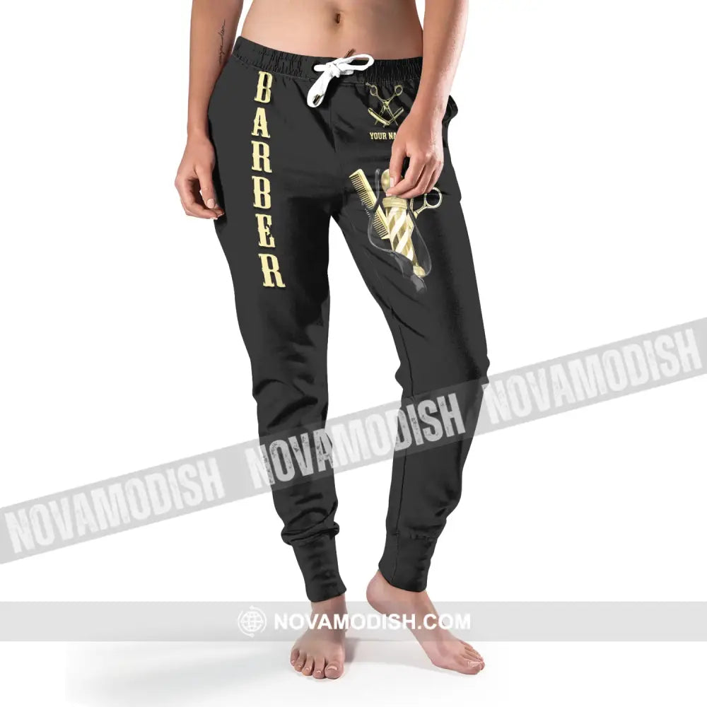 Unisex Clothing Barber Jogger Sportwear Pant For Men And Women Pants