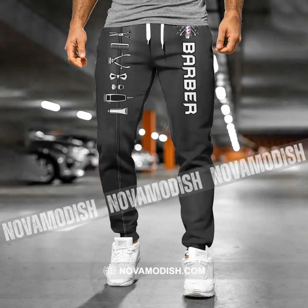 Unisex Clothing Barber Jogger Sportwear Pant For Men And Women Pants