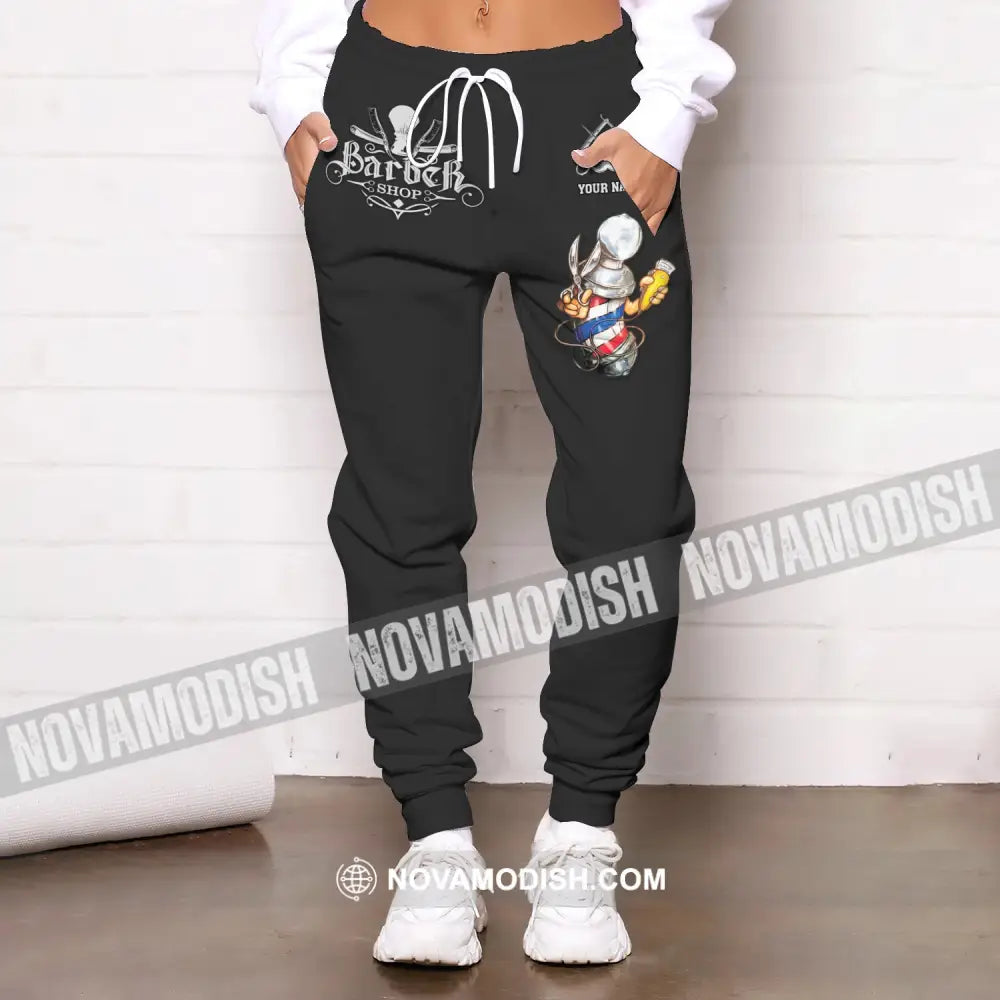 Unisex Clothing Barber Jogger Sportwear Pant For Men And Women Pants