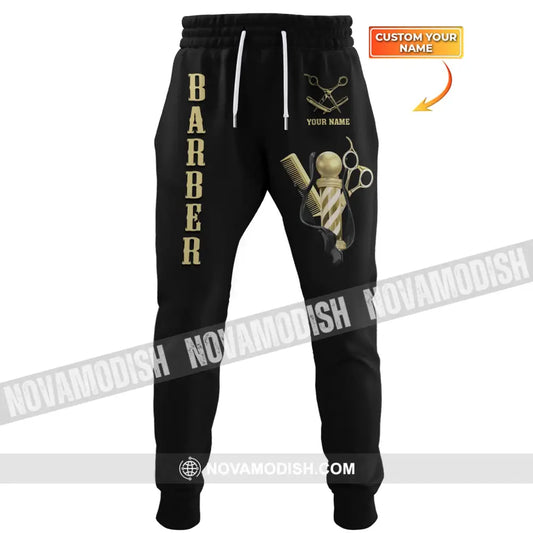 Unisex Clothing Barber Jogger Sportwear Pant For Men And Women Pants