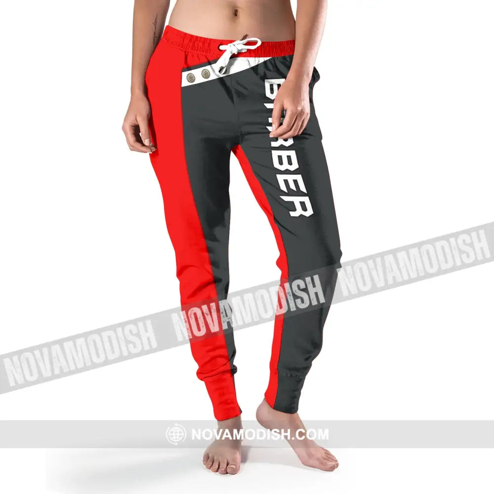 Unisex Clothing Barber Jogger Sportwear Pant For Men And Women Pants