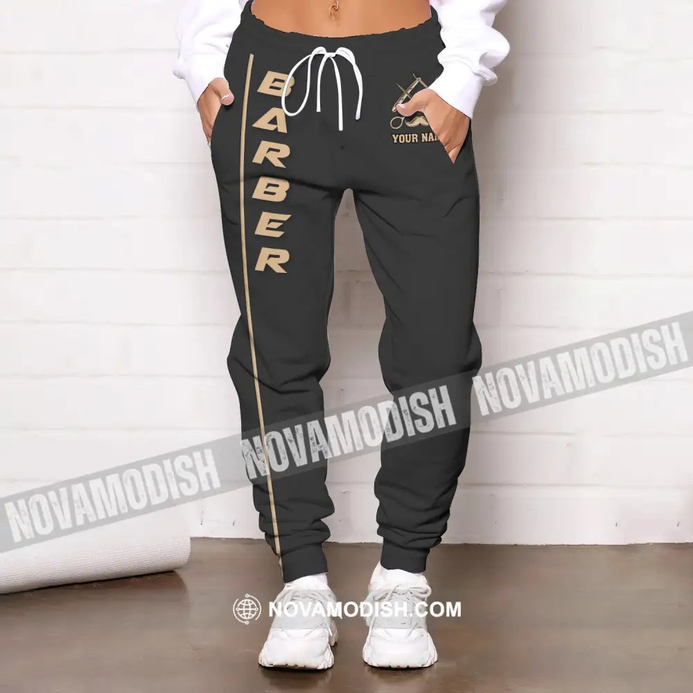 Unisex Clothing Barber Jogger Sportwear Pant For Men And Women Pants