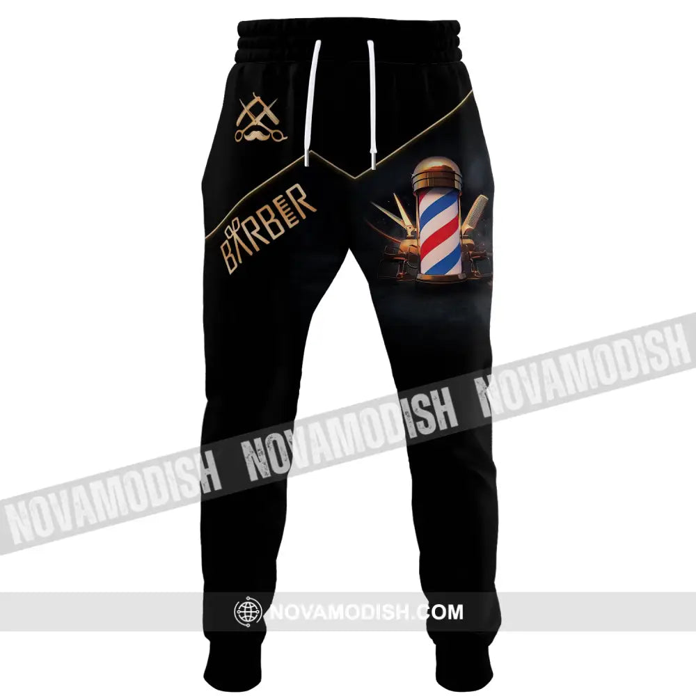 Unisex Clothing Barber Jogger Sportwear Pant For Men And Women Pants