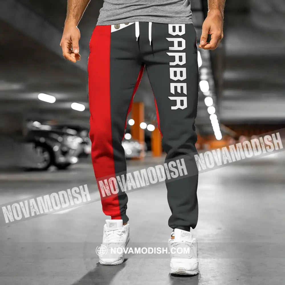 Unisex Clothing Barber Jogger Sportwear Pant For Men And Women Pants