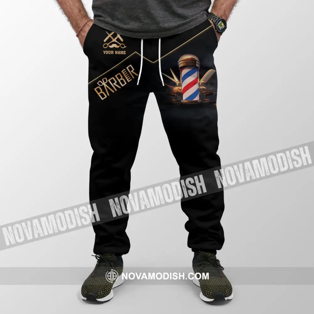 Unisex Clothing Barber Jogger Sportwear Pant For Men And Women Pants