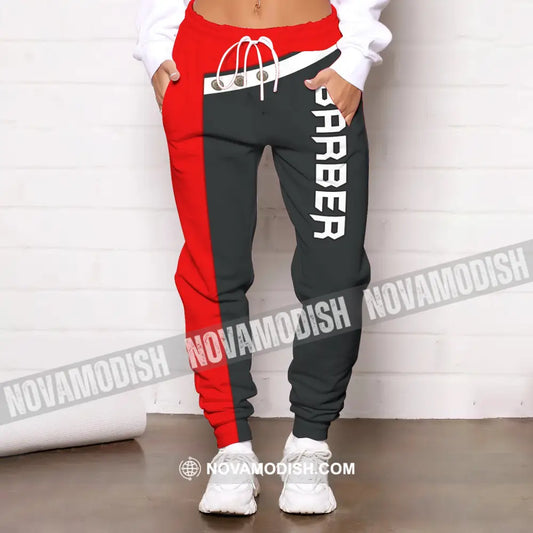 Unisex Clothing Barber Jogger Sportwear Pant For Men And Women Pants