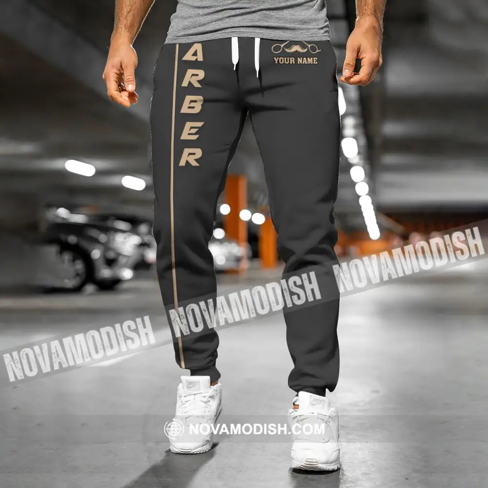 Unisex Clothing Barber Jogger Sportwear Pant For Men And Women Pants