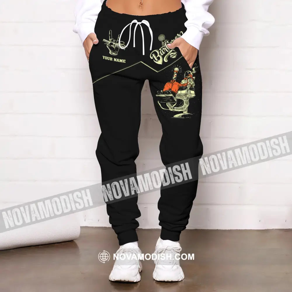 Unisex Clothing Barber Jogger Sportwear Pant For Men And Women Pants