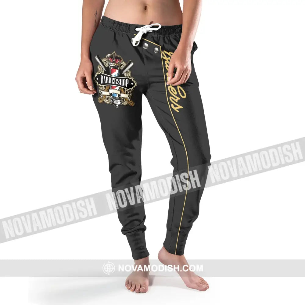 Unisex Clothing Barber Jogger Sportwear Pant For Men And Women Pants