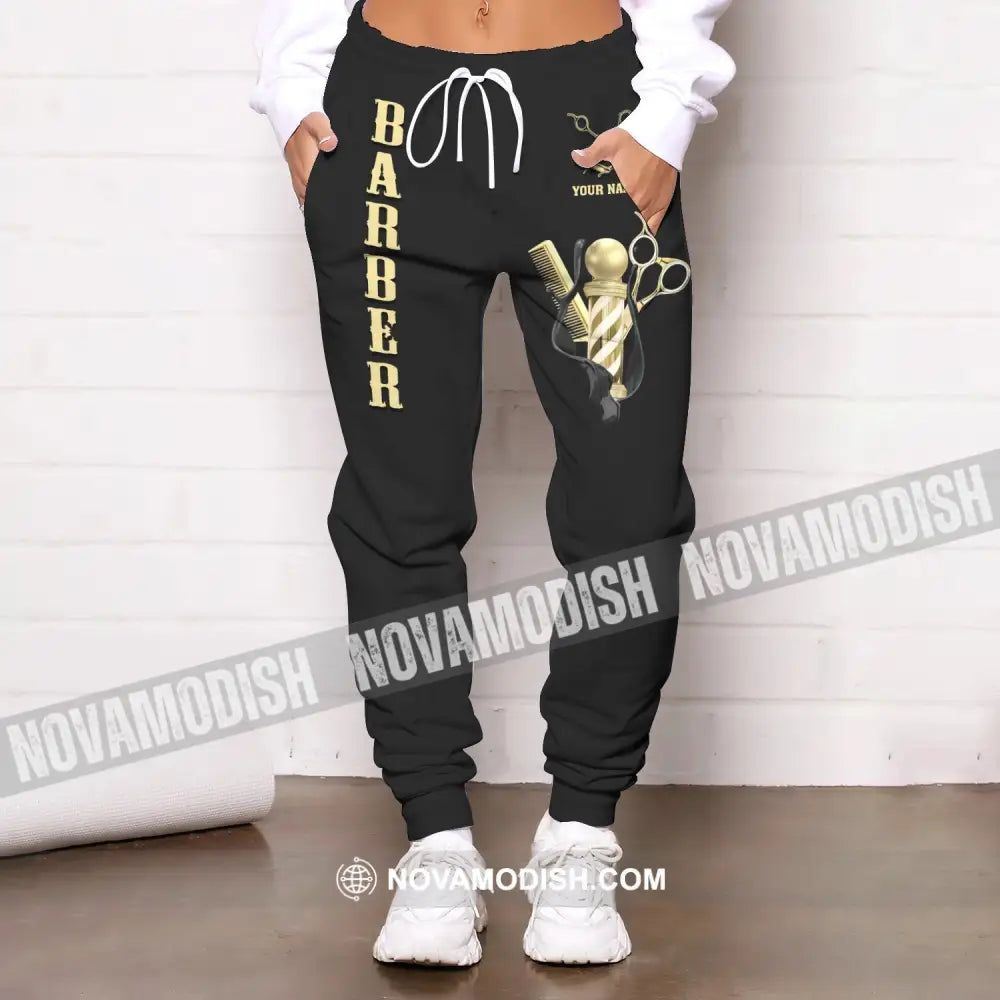 Unisex Clothing Barber Jogger Sportwear Pant For Men And Women Pants